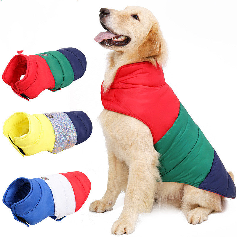 Keep Your Furry Friend Cozy This Winter with Our Down Jacket!